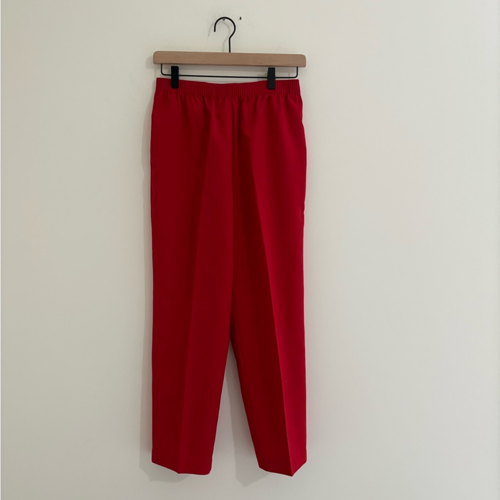 Allison Daley Bold Red Women's Trousers